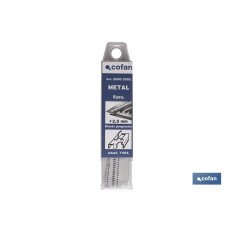 SIERRA CALAR (5PCS) T118A HSS 67X1,1 - 1,5 METAL (PACK: 1 UDS)