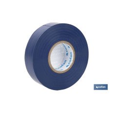 CINTA AISLANTE 180 Micras AZUL 19mmX20 Metros venta unitaria (PACK: 1 UDS)