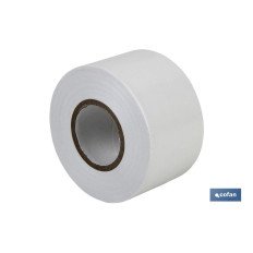 CINTA AISLANTE BLANCA DE 130 MICRAS 50 MM X 33 M (PACK: 1 UDS)