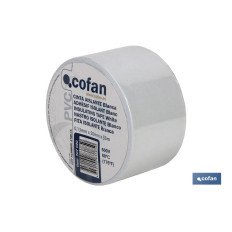 CINTA AISLANTE BLANCA DE 130 MICRAS 50 MM X 33 M (PACK: 1 UDS)