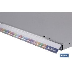 PORTAPRECIOS C/TIRA PARA BANDEJA 1000 X 39 MM (PACK: 1 UDS)