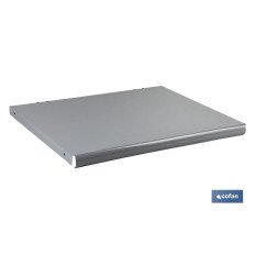 BANDEJA INFERIOR EXPOSITOR PERFORADO 500X400MM (PACK: 1 UDS)