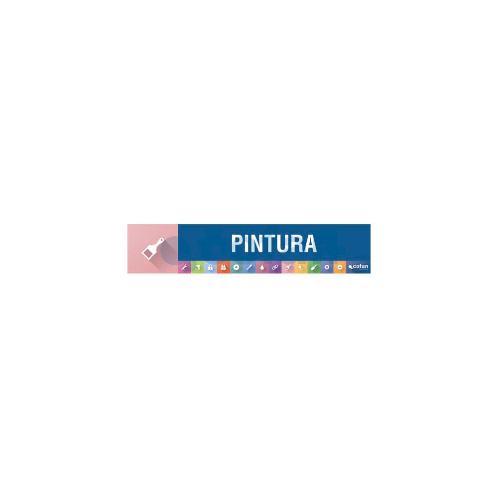 SEÑALETICA IMANTADA PARA EXPOSITOR 975 X 200 MM - PINTURA (PACK: 1 UDS)