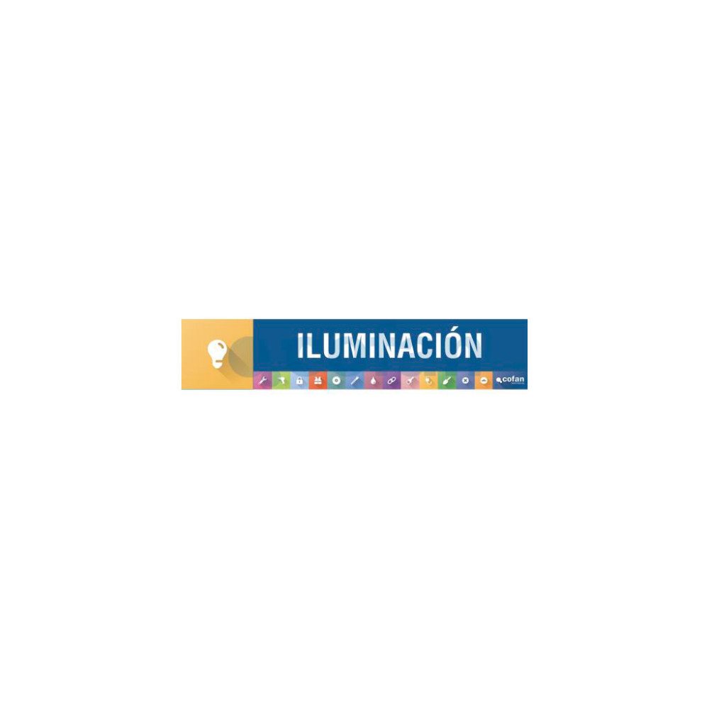 SEÑALETICA IMANTADA PARA EXPOSITOR 975 X 200 MM - ILUMINACIÓN (PACK: 1 UDS)