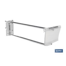 GANCHO CON PLACA DE ANCLAJE CON ETIQUETERO 200 MM (PACK: 1 UDS)