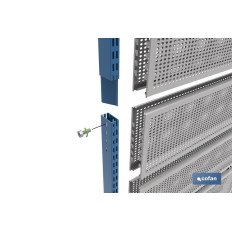 PROLONGADOR DE COLUMNA(60X30) 600MM PARA 2 FONDOS (PACK: 1 UDS)