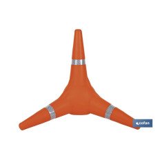 CONO TETRÁPODO REFLECTANTE 38 CM (PACK: 1 UDS)