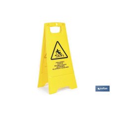 CABALLETE PELIGRO SUELO RESBALADIZO (PACK: 1 UDS)