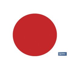 CIRCULO ADHESIVO ROJO 150...