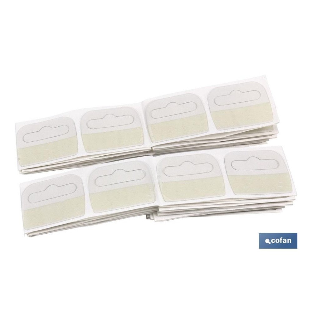 COLGADOR BLISTER ADHESIVO 50 mm (PACK: 100 UDS)