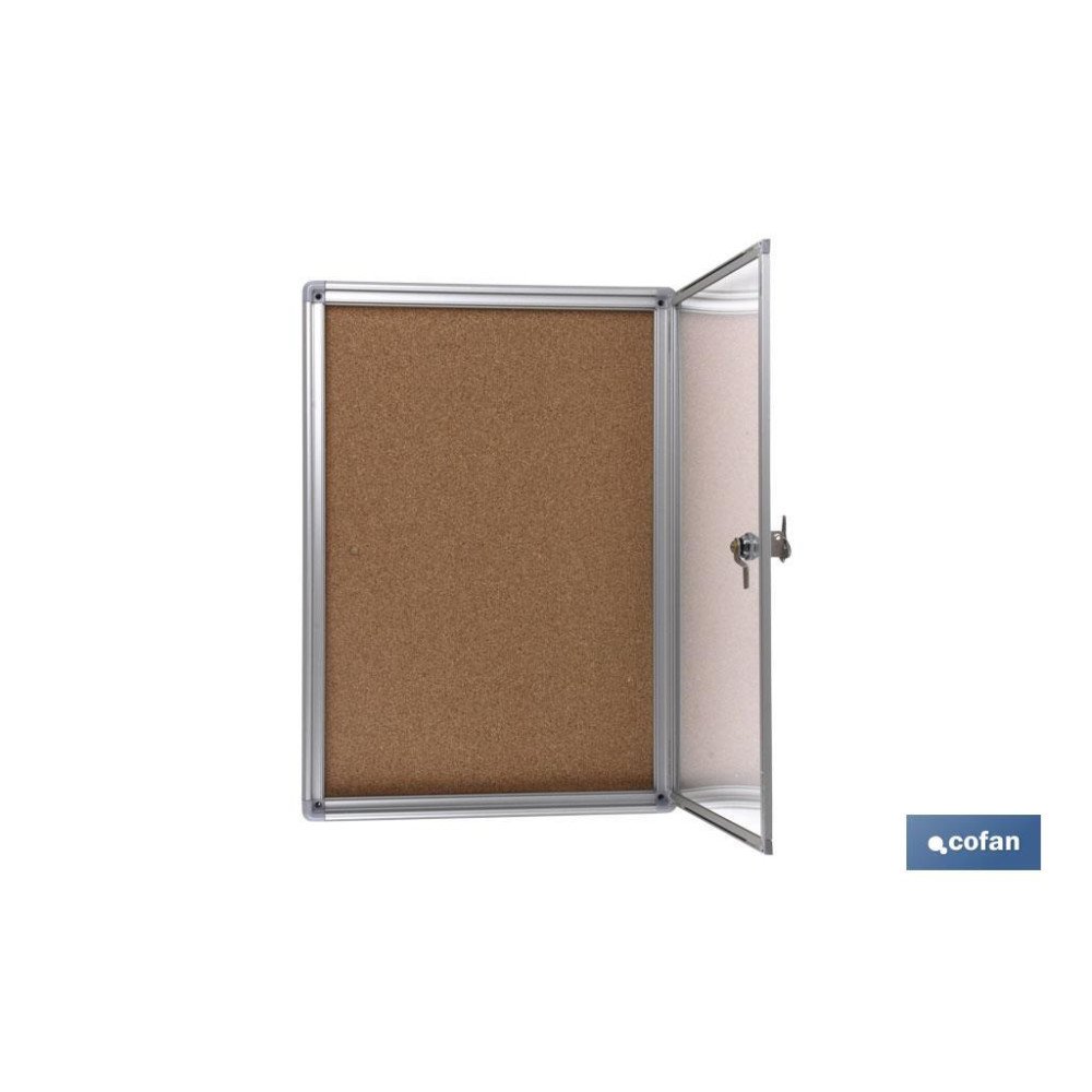 VITRINA CORCHO CIERRE(350X500MM) (PACK: 1 UDS)