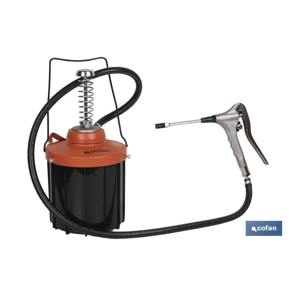 BOMBA DE GRASA PORTATIL 5 KILOS (PACK: 1 UDS)