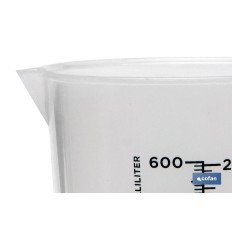 JARRA POLIPROPILENO 600 ML (PACK: 1 UDS)