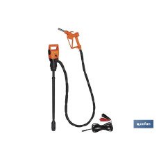BOMBA ELÉCTRICA + PISTOLA BIDÓN 50/200L 12V DC (PACK: 1 UDS)