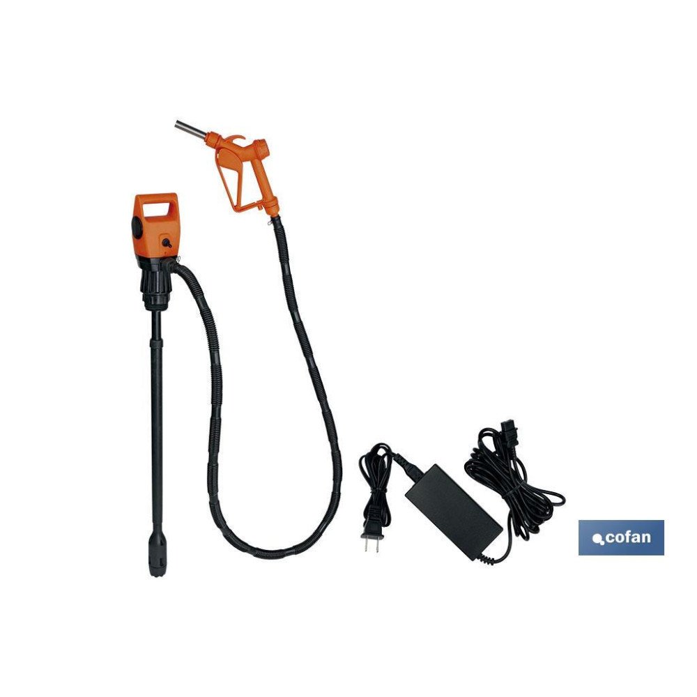 BOMBA ELÉCTRICA + PISTOLA BIDÓN 50/200L 220V AC (PACK: 1 UDS)