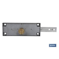 Cerradura Persiana Metal-pivote fijo Derecha (PACK: 1 UDS)