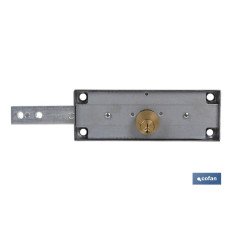 Cerradura Persiana Metal-pivote fijo Izquierda (PACK: 1 UDS)