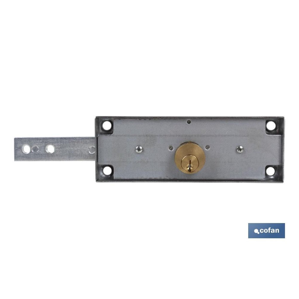 Cerradura Persiana Metal-pivote fijo Izquierda (PACK: 1 UDS)