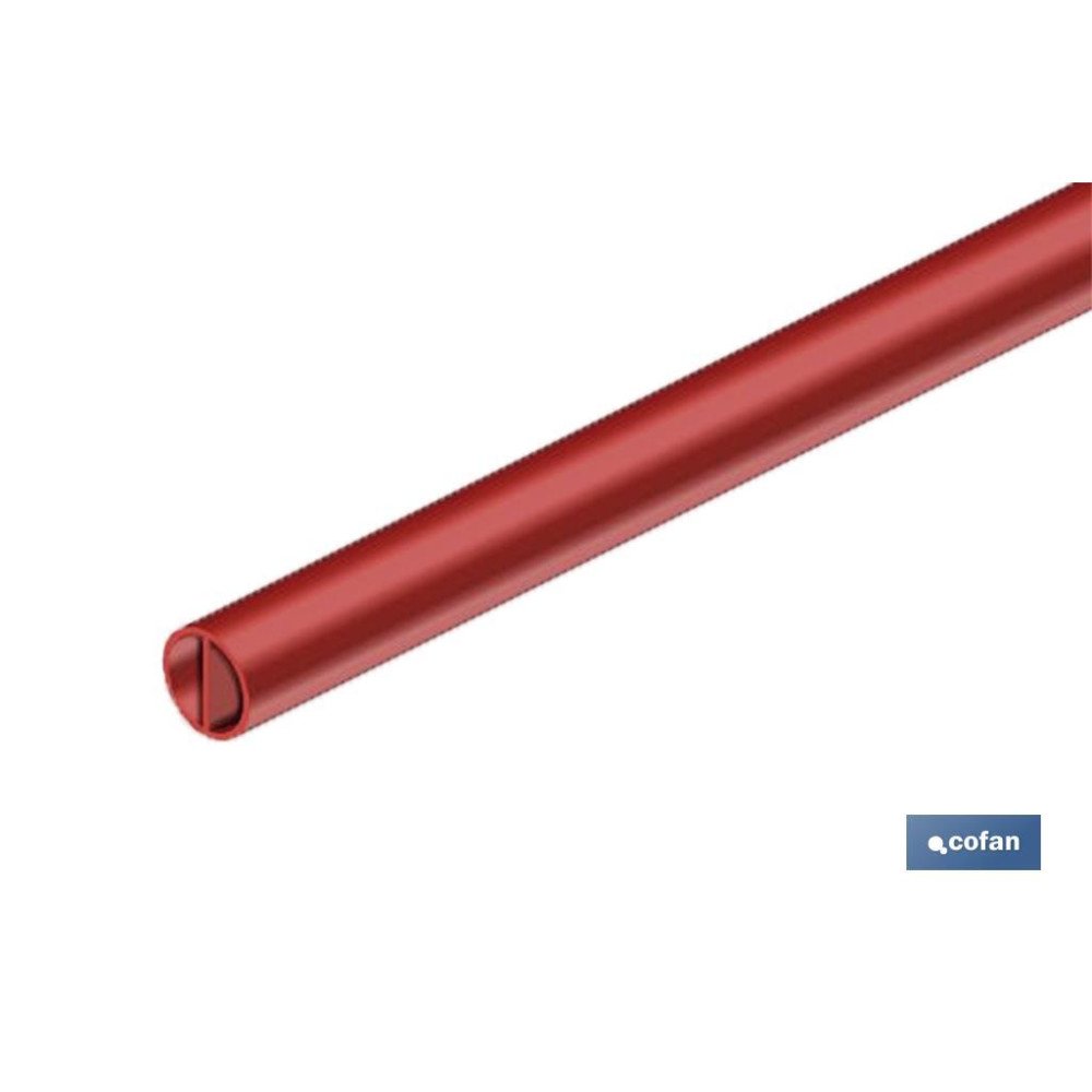 TUBO ROJO ANTIPÁNICO LONGITUD 1.150MM (PACK: 1 UDS)