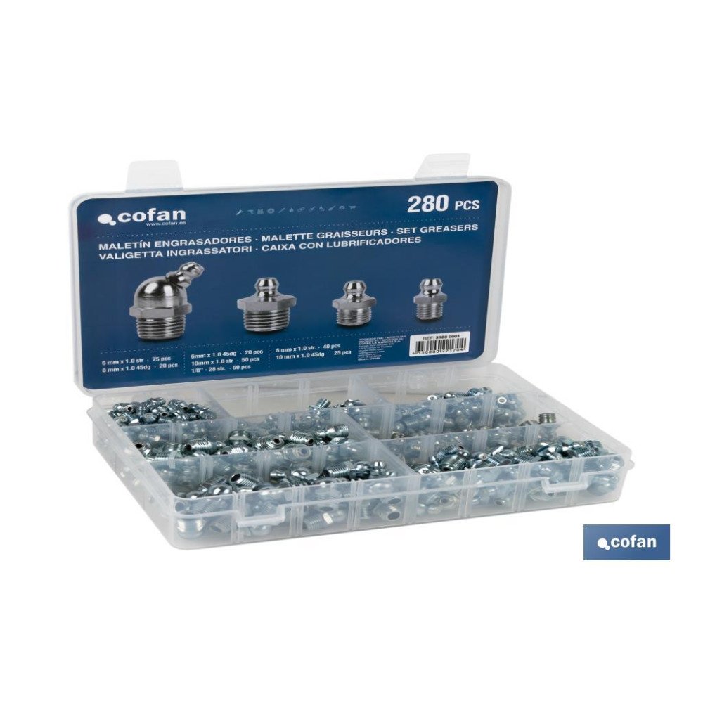 MALETÍN 280 ENGRASADORES (PACK: 1 UDS)