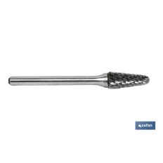 FRESA ROTATIVA CÓNICA CON RADIO 3mm. (PACK: 1 UDS)