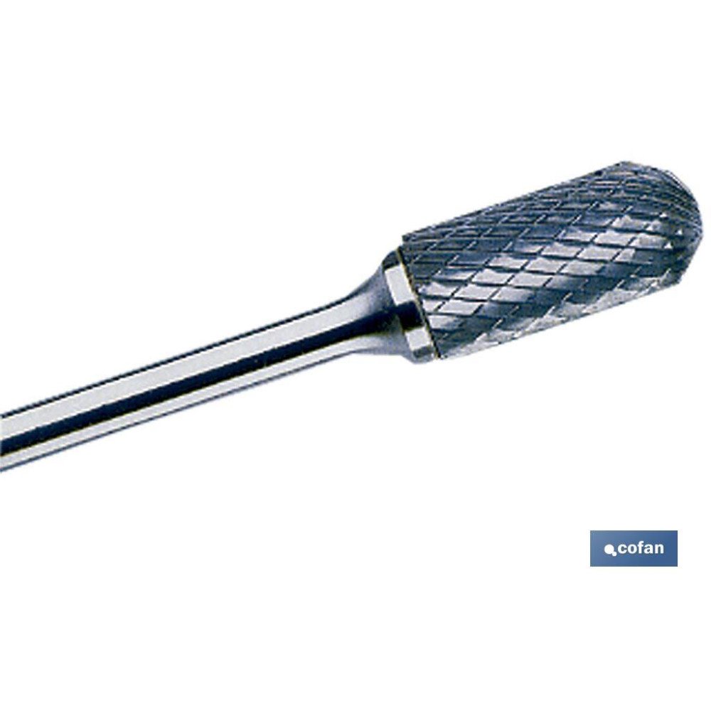 FRESA ROT. SERIE LARGA CIL. CON RADIO 12mm. (PACK: 1 UDS)