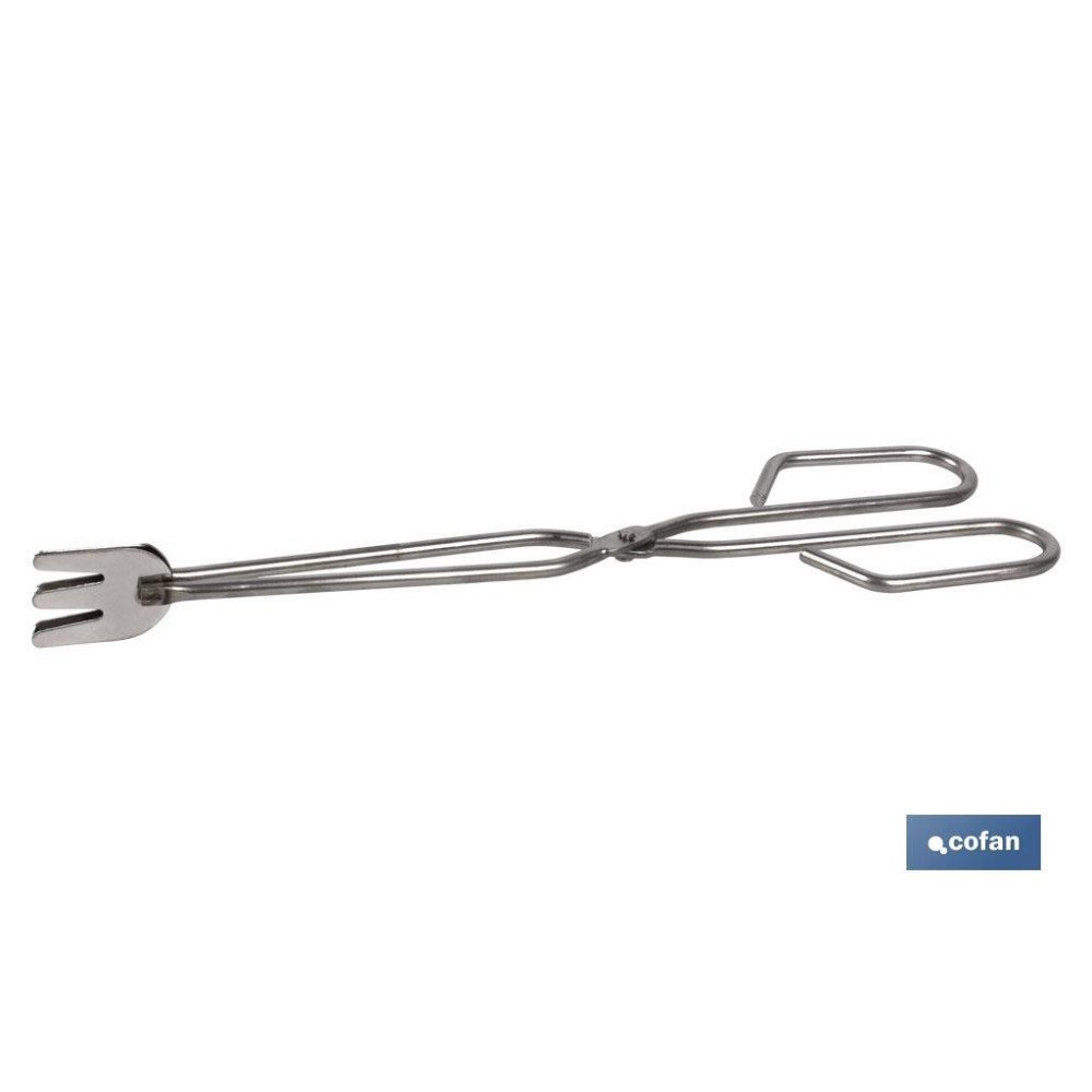 PINZA BARBACOA INOX C/PALA 380 MM (PACK: 1 UDS)