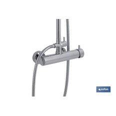 COLUMNA DUCHA CON GRIFO MONOMANDO 80- 1.40 (PACK: 1 UDS)