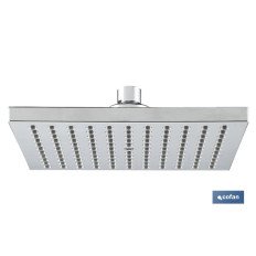 CABEZAL DUCHA CUADRADO LATÓN 200 X 200 MM (PACK: 1 UDS)