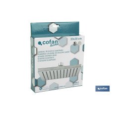 CABEZAL DUCHA CUADRADO LATÓN 200 X 200 MM (PACK: 1 UDS)