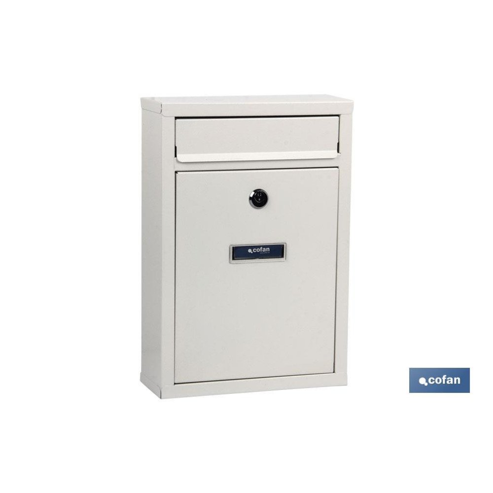 BUZÓN CORREO EXTERIOR BLANCO MODELO LETTER 320X215X85MM (PACK: 1 UDS)