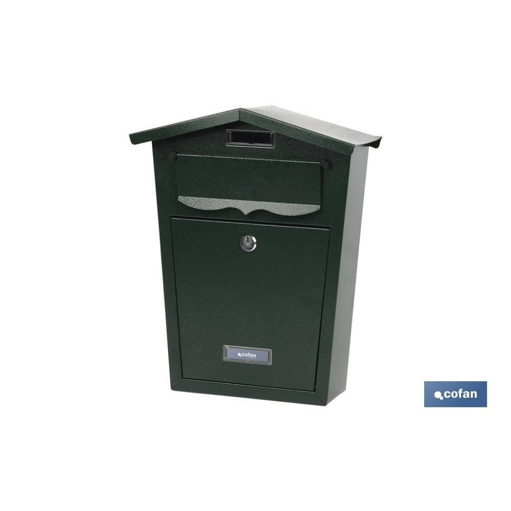 BUZÓN CORREO EXTERIOR BLANCO MODELO GARDEN 360X290X105MM (PACK: 1 UDS)