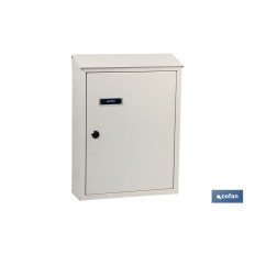 BUZÓN CORREO EXTERIOR BLANCO MODELO POST 385X290X100MM (PACK: 1 UDS)