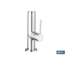 GRIFO COCINA MONOMANDO TUBO FLEXIBLE NEGRO 25 mm (PACK: 1 UDS)