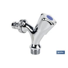 PACK DE 2 GRIFOS DE SALIDA DE AGUA PARA LAVADORA/ LAVAVAJILLAS (PACK: 1 UDS)