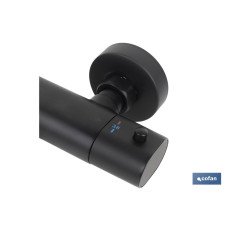GRIFO TERMOSTATICO BAÑERA NEGRO MATE MODELO KERCH (PACK: 1 UDS)