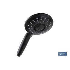 MANGO DUCHA NEGRO MATE 5...