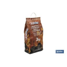 BOLSA CARBON VEGETAL 3 KGS (PACK: 1 UDS)