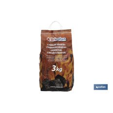 BOLSA CARBON VEGETAL 3 KGS (PACK: 1 UDS)