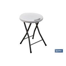TABURETE PLEGABLE BLANCO...