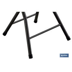 TABURETE PLEGABLE BLANCO 33x30x46cm venta unitaria (PACK: 1 UDS)