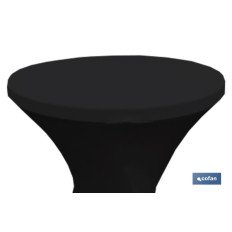 CUBIERTA DE MESA BAR NEGRA (PACK: 1 UDS)