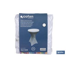 CUBIERTA DE MESA BAR BLANCA...