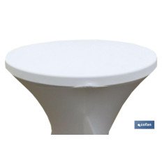 CUBIERTA DE MESA BAR BLANCA (PACK: 1 UDS)