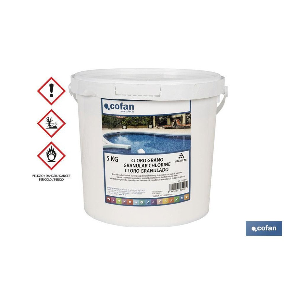 CLORO GRANO 5 KG COFAN (PACK: 1 UDS)