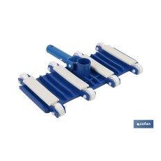 LIMPIAFONDOS/BARREDERA FLEXIBLE PISCINAS 330 X 180 MM (PACK: 1 UDS)