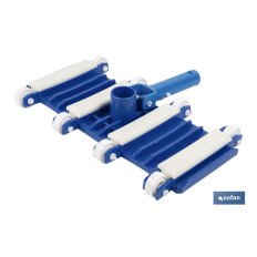 LIMPIAFONDOS/BARREDERA FLEXIBLE PISCINAS 330 X 180 MM (PACK: 1 UDS)