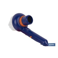 CEPILLO CON ASPIRACIÓN PARA ESQUINAS DE PISCINAS Ø78 X 125 MM (PACK: 1 UDS)