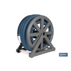 ENROLLADOR MANGUERA EVA 13 M X 38 MM PARA PISCINAS 480 X 320 X 520 MM (PACK: 1 UDS)