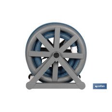 ENROLLADOR MANGUERA EVA 13 M X 38 MM PARA PISCINAS 480 X 320 X 520 MM (PACK: 1 UDS)